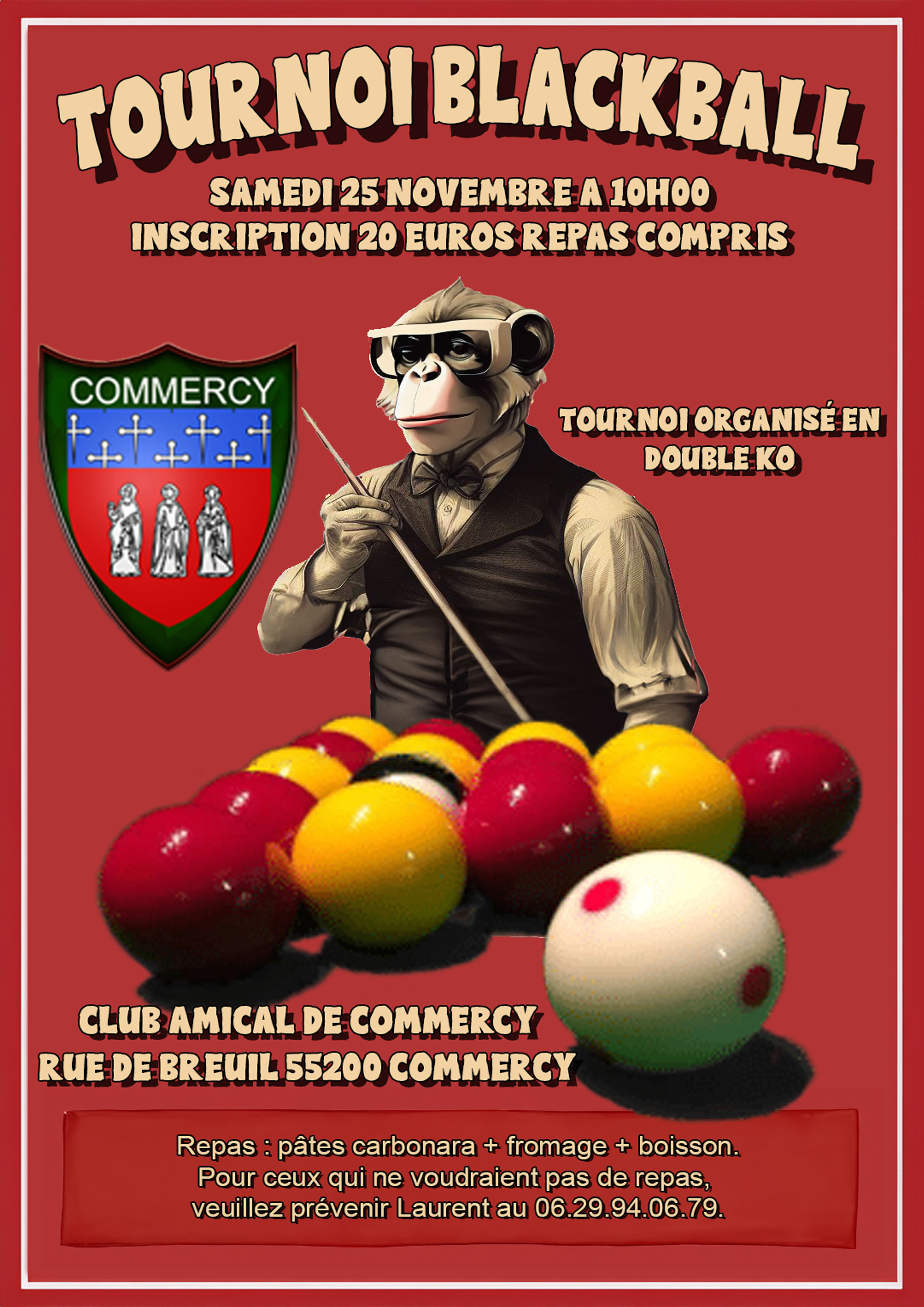 Affiche Masters de Dupre d’Été